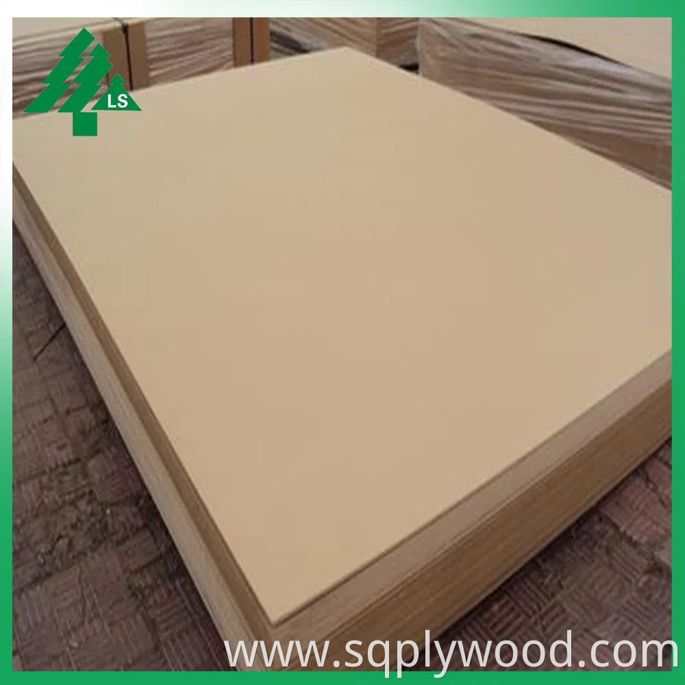 High Gloss 12mm 15mm 18mm White UV Melamine MDF Board for Furniture